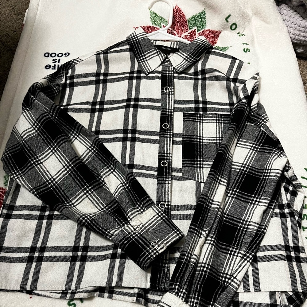 Black & White Sweat Shirt
